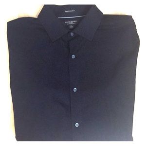 Banana Republic Men’s Camden Fit Black Shirt Sz L